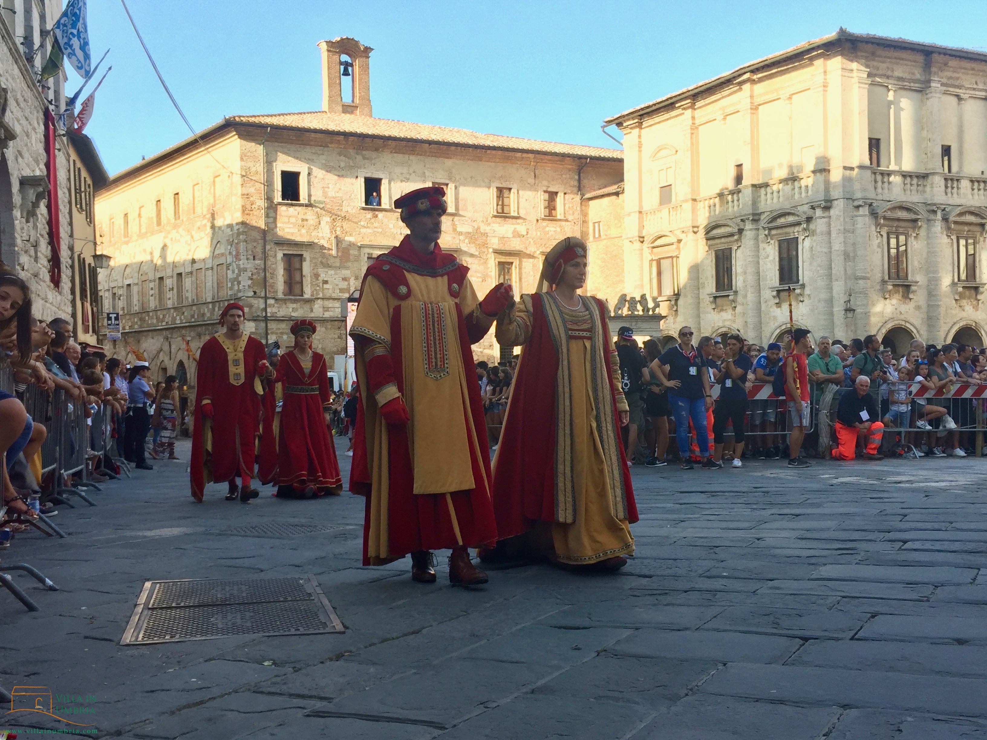 Historische optocht in Montepulciano