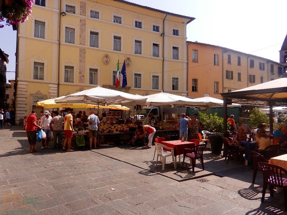 Markt in Umbertide Markt in Umbertide