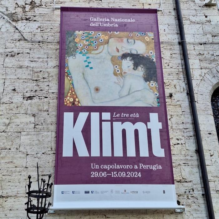 Le Tre Età, Gustav Klimt-Ausstellung in Perugia