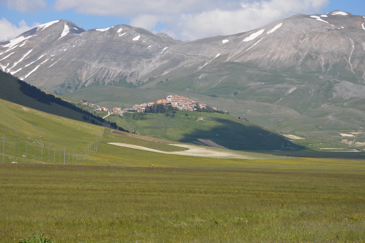 Die Hochebene von Castelluccio di Norcia