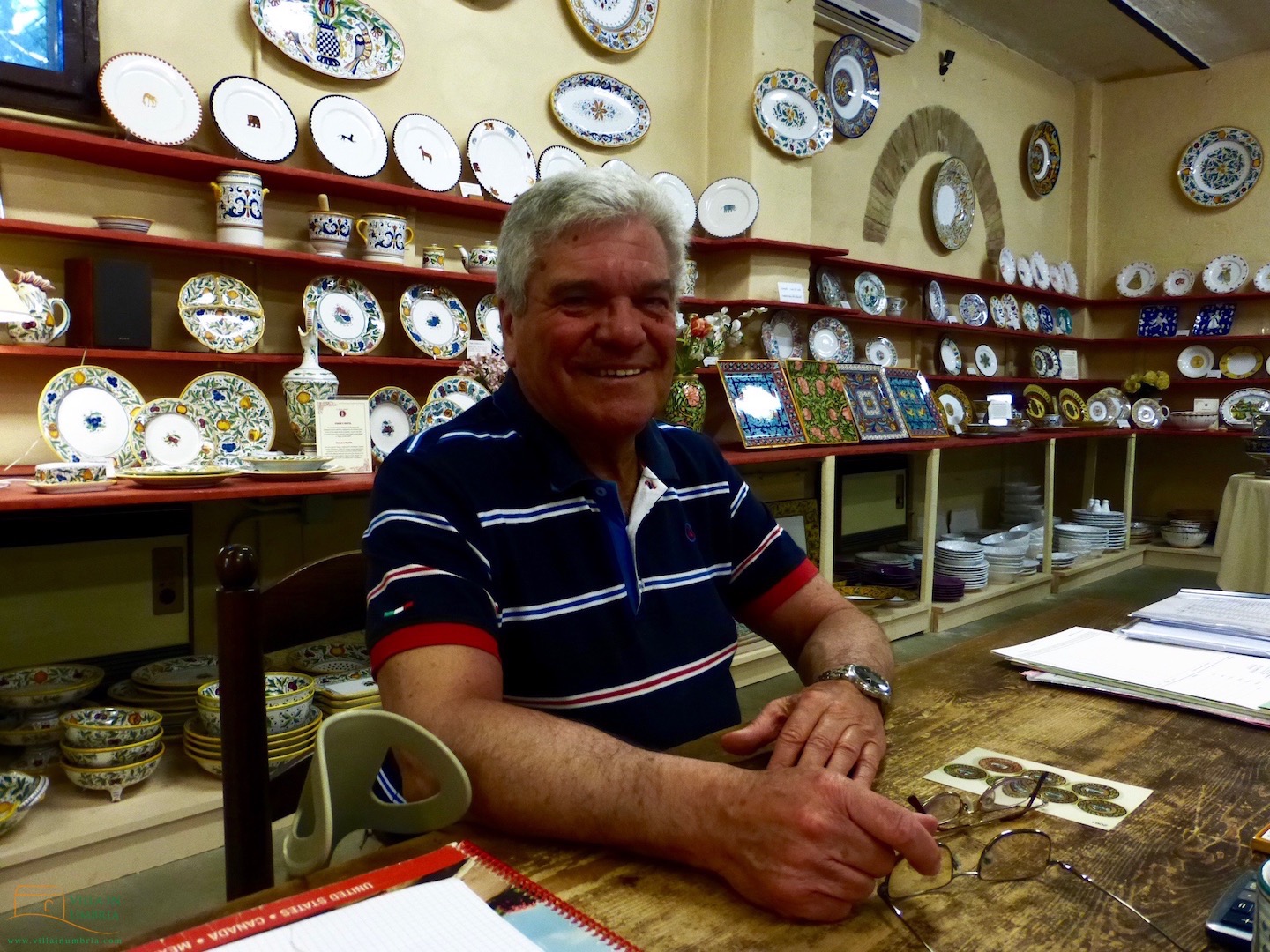 Grazia Majolica Deruta Umbria