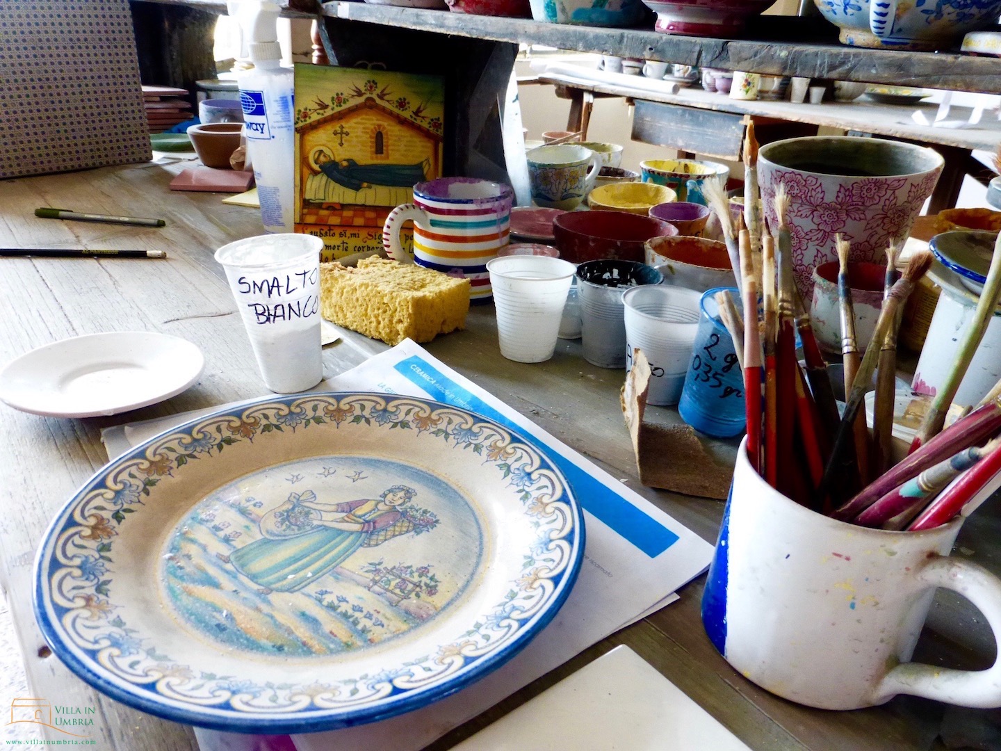 Grazia Majolica Deruta Umbria