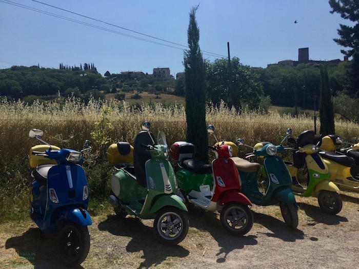 Umbria in Vespa