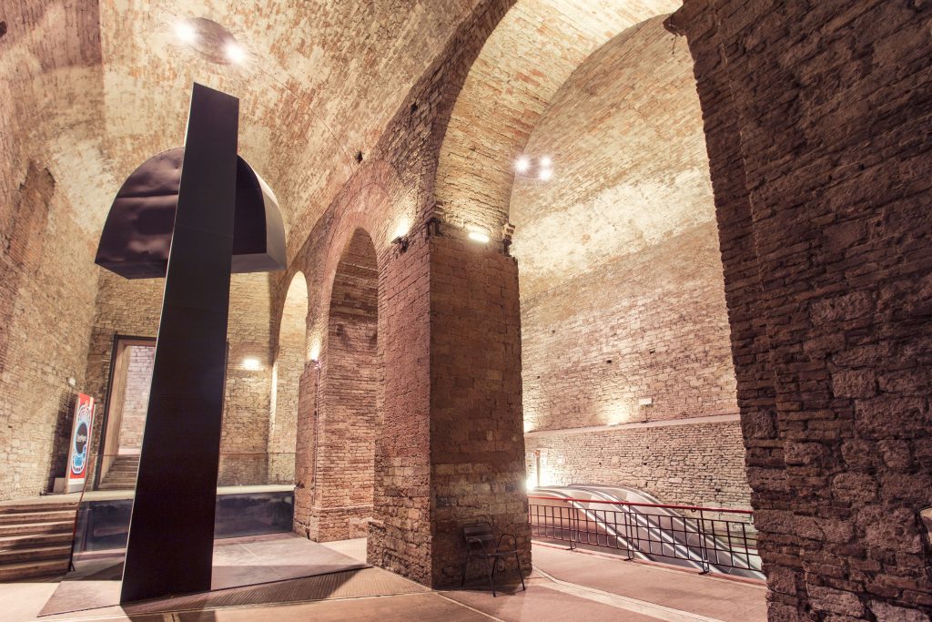 Il Grande Nero in the Rocca Paulina in Perugia