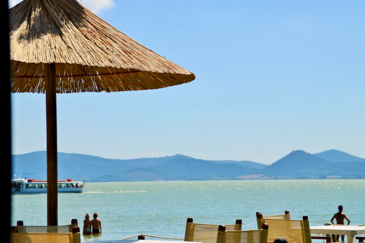 Het meer van Trasimeno