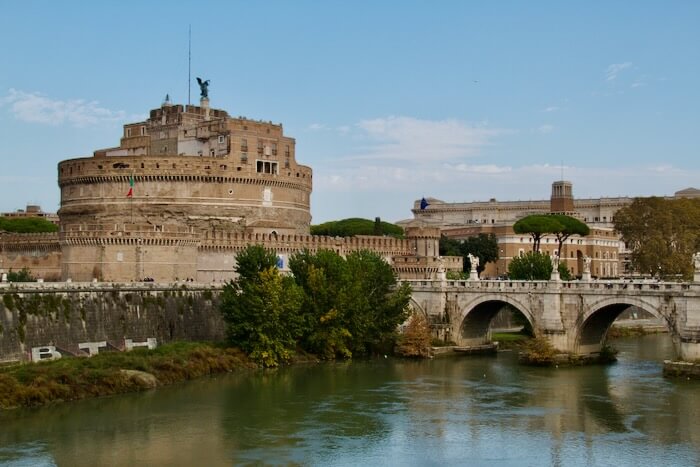 De Engelenburcht in Rome De Engelenburcht in Rome