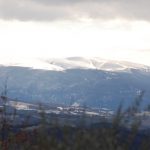 Snow and clouds in Umbria