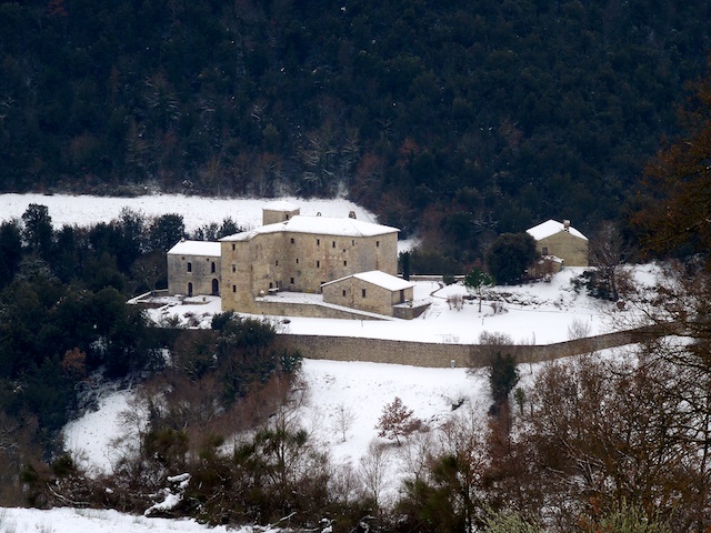 Snow in Umbria