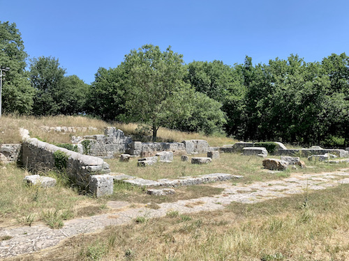 Remains of the Roman city of Carsulae