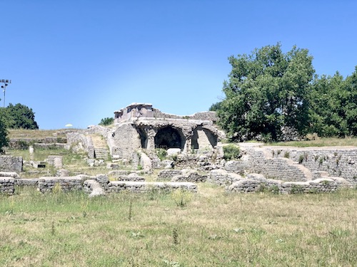 Remains of the Roman city of Carsulae